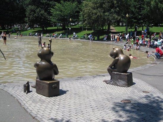Jardin public Boston Common